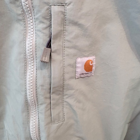 Carhartt Rain Defender Lightweight Women’s Coat Size S Light Green - Picture 3 of 7